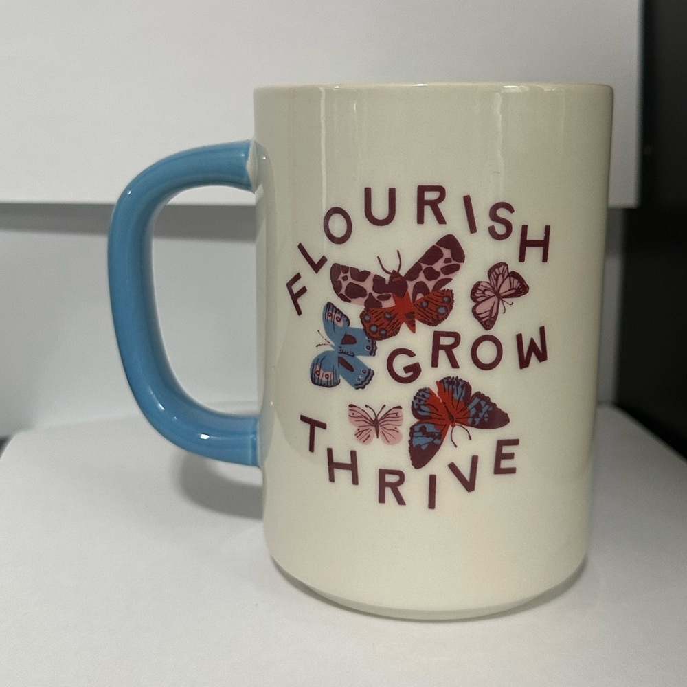 Flourish and grow mug